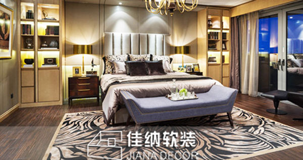 上海家庭软装设计床品