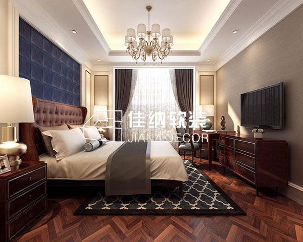 上海精装房家居软装修次卧