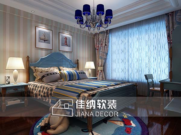 上海知名高端家装设计公司儿童房案例