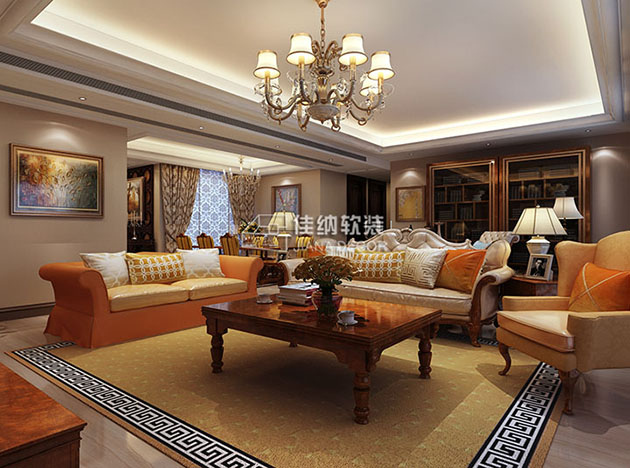 上海别墅软装设计方案